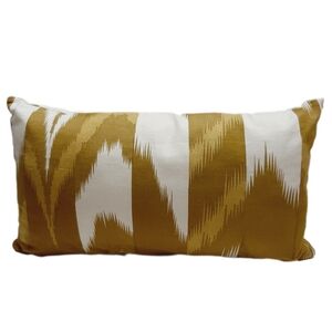 🍒 Urban Barn Decorative Toss Cushion w/ Insert Green & White